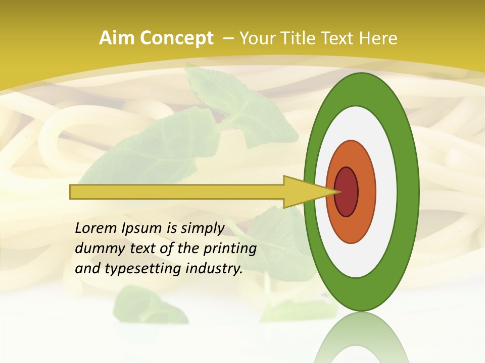 European Tasty Dining PowerPoint Template