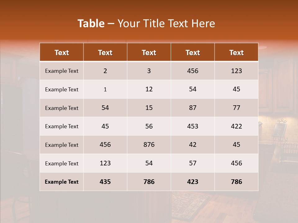 Quartz Hardwood Remodel PowerPoint Template