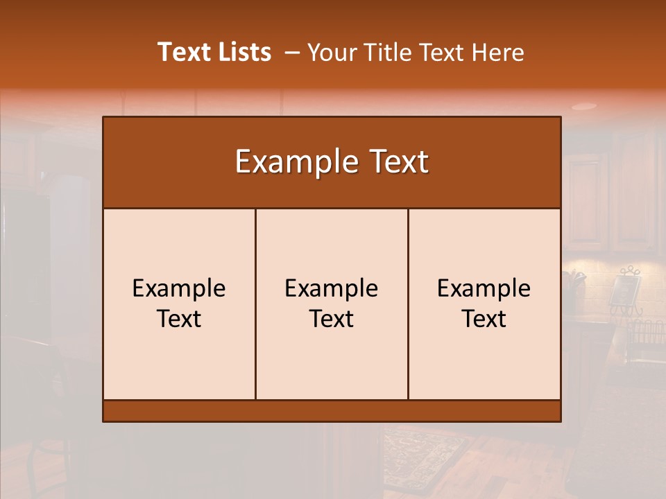 Quartz Hardwood Remodel PowerPoint Template