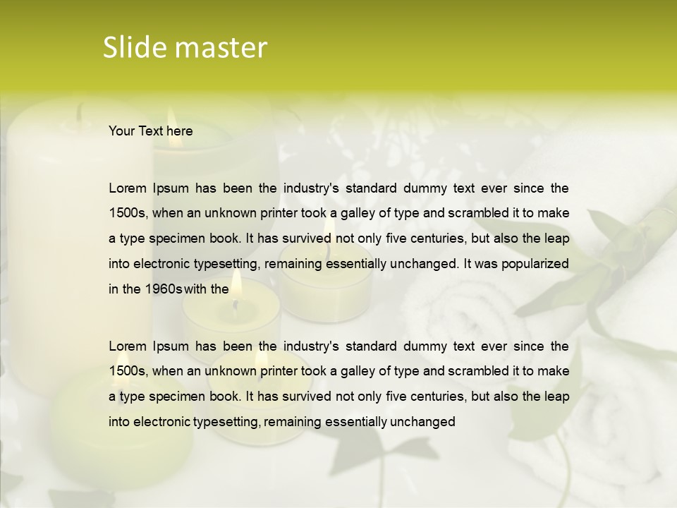 Essential Dreamy Healthy PowerPoint Template