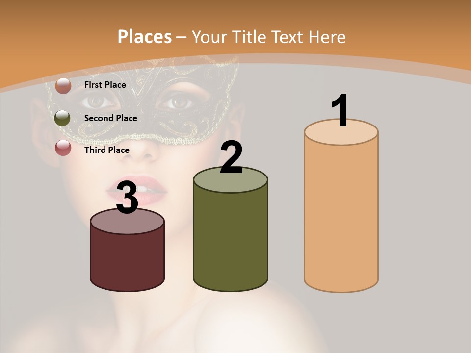 Female Carnival Party PowerPoint Template