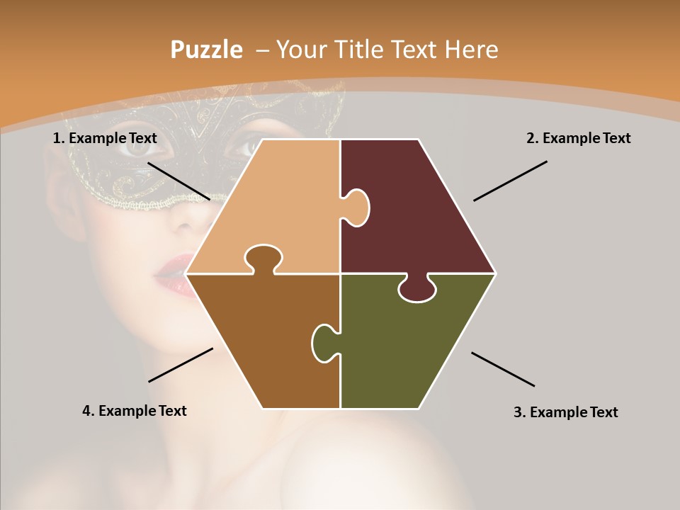 Female Carnival Party PowerPoint Template