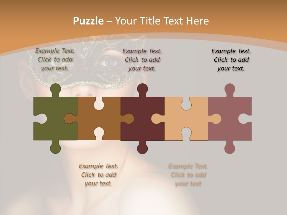 Female Carnival Party PowerPoint Template