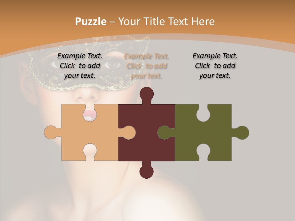 Female Carnival Party PowerPoint Template