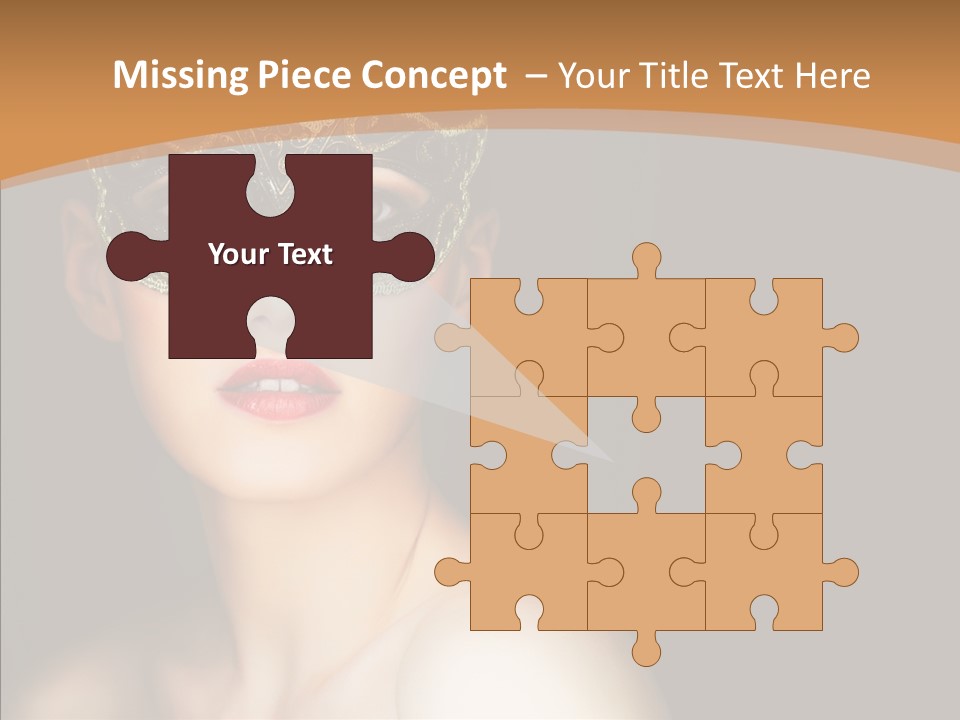 Female Carnival Party PowerPoint Template