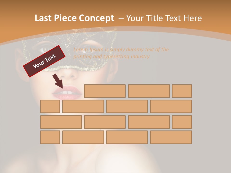 Female Carnival Party PowerPoint Template