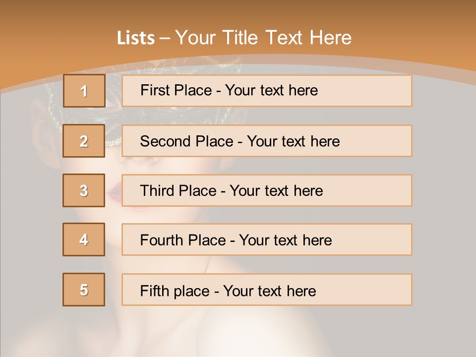 Female Carnival Party PowerPoint Template