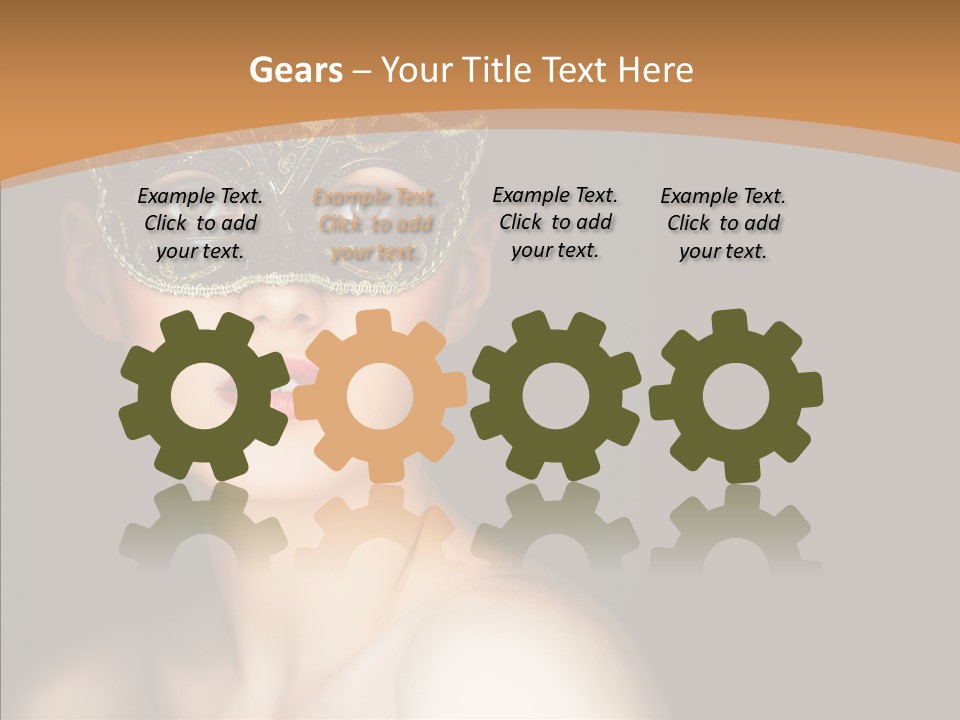 Female Carnival Party PowerPoint Template