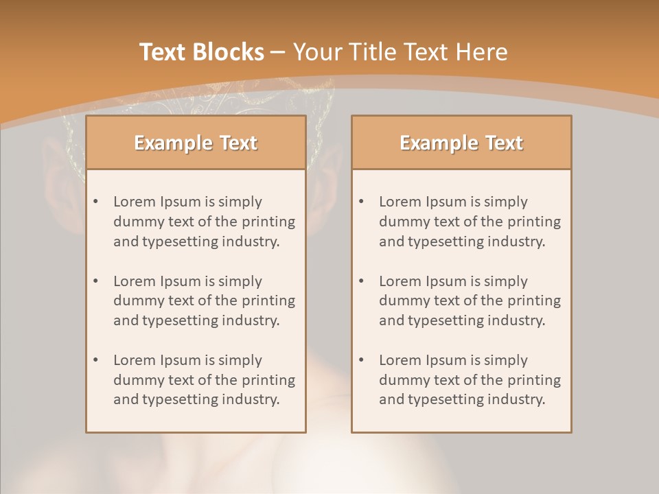Female Carnival Party PowerPoint Template