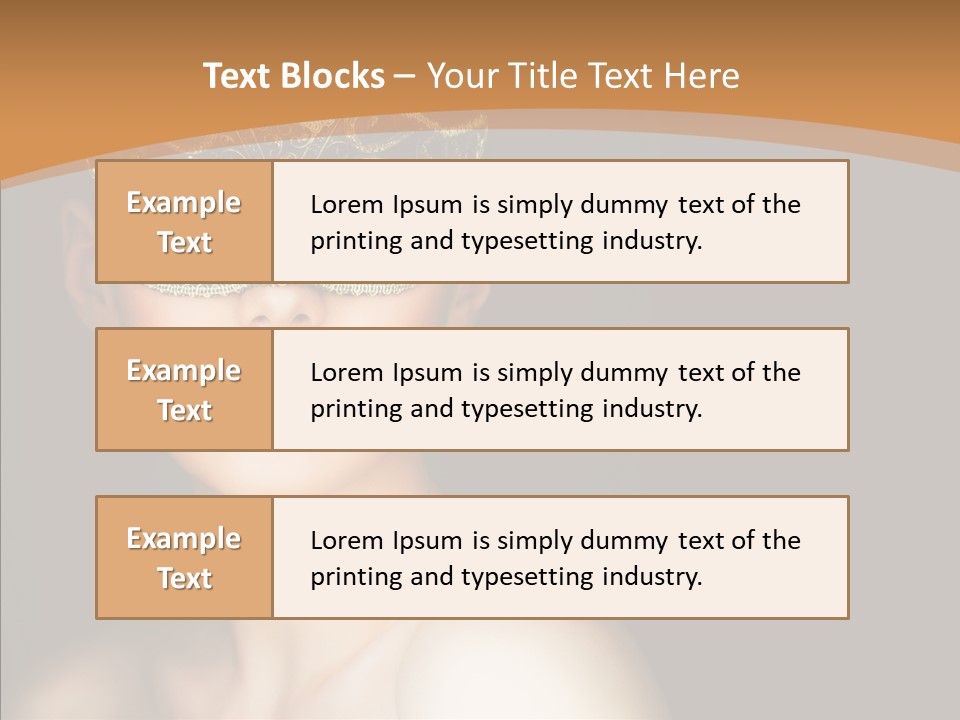 Female Carnival Party PowerPoint Template