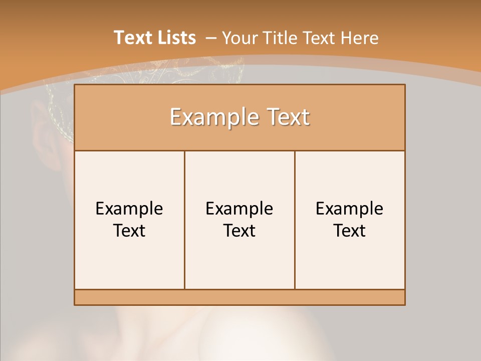 Female Carnival Party PowerPoint Template