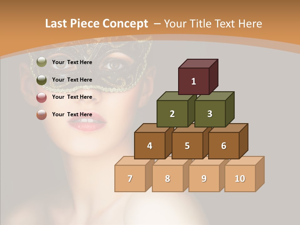 Female Carnival Party PowerPoint Template