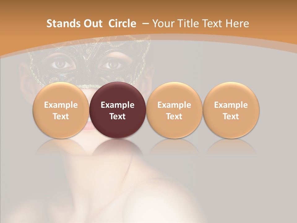 Female Carnival Party PowerPoint Template