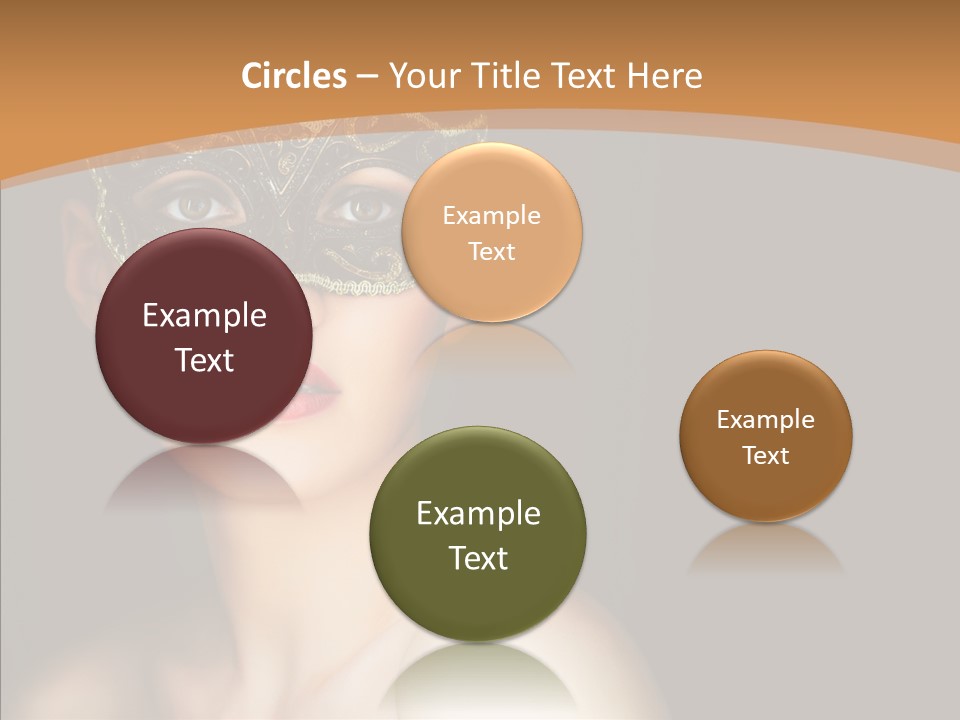 Female Carnival Party PowerPoint Template