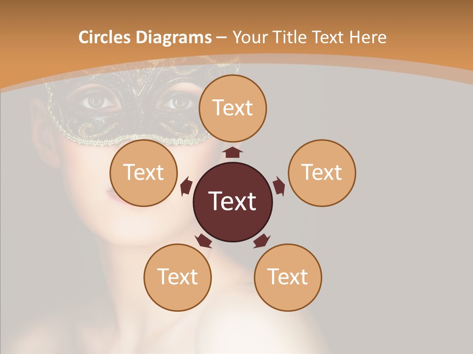 Female Carnival Party PowerPoint Template