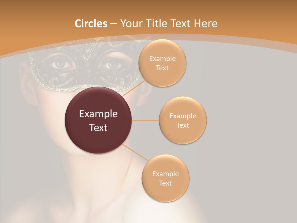 Female Carnival Party PowerPoint Template