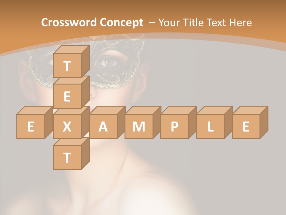 Female Carnival Party PowerPoint Template