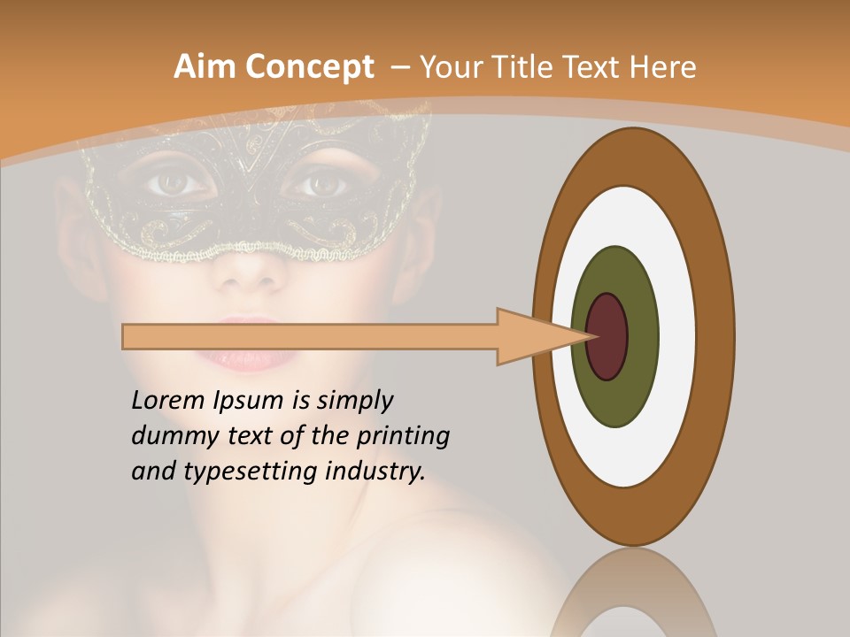 Female Carnival Party PowerPoint Template