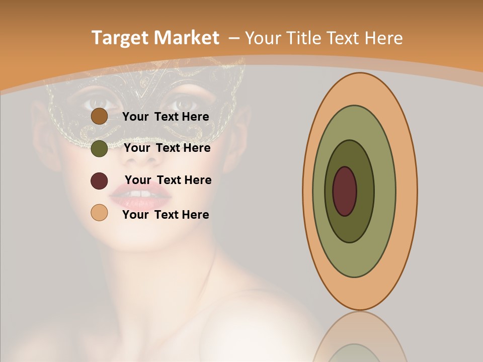 Female Carnival Party PowerPoint Template