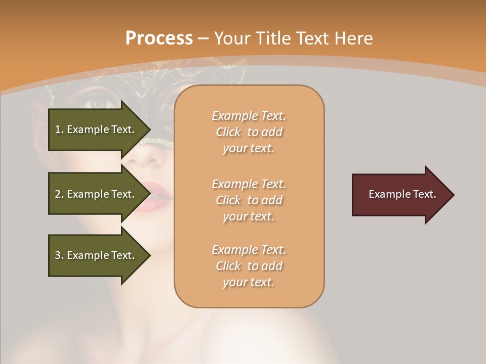 Female Carnival Party PowerPoint Template