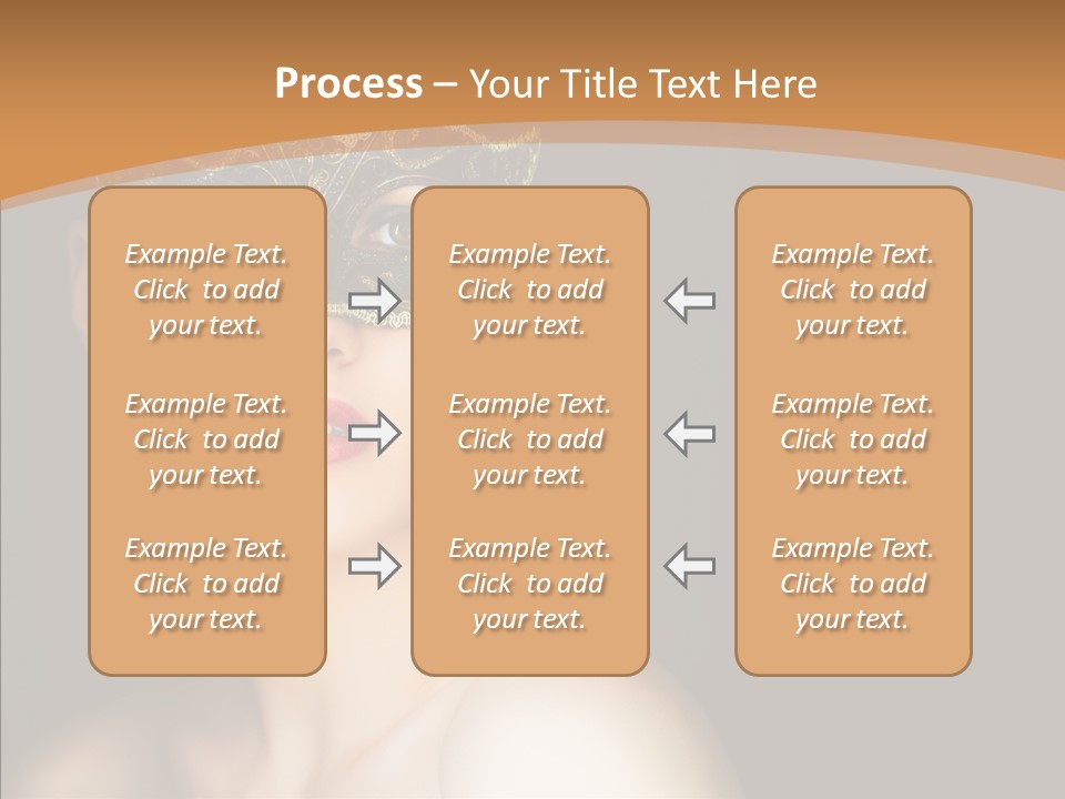 Female Carnival Party PowerPoint Template