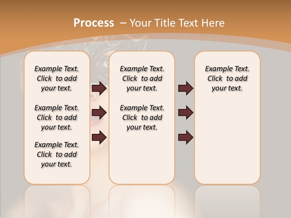 Female Carnival Party PowerPoint Template