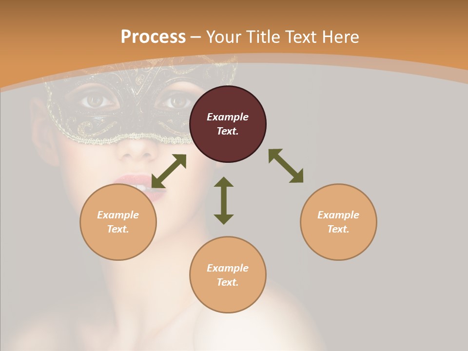 Female Carnival Party PowerPoint Template