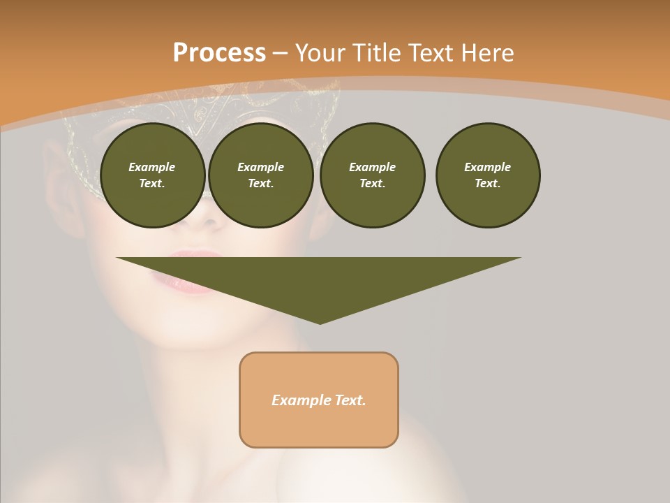 Female Carnival Party PowerPoint Template