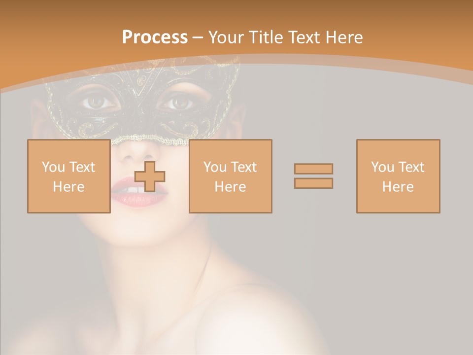 Female Carnival Party PowerPoint Template