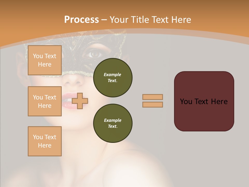 Female Carnival Party PowerPoint Template