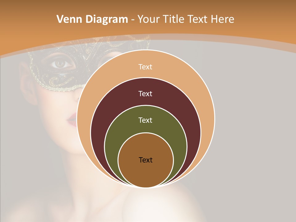 Female Carnival Party PowerPoint Template