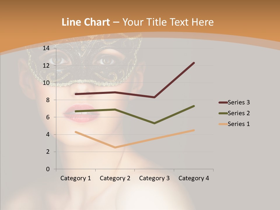 Female Carnival Party PowerPoint Template