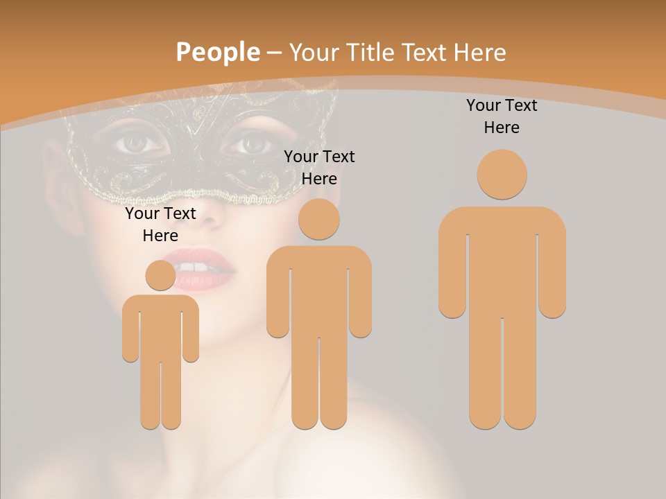 Female Carnival Party PowerPoint Template