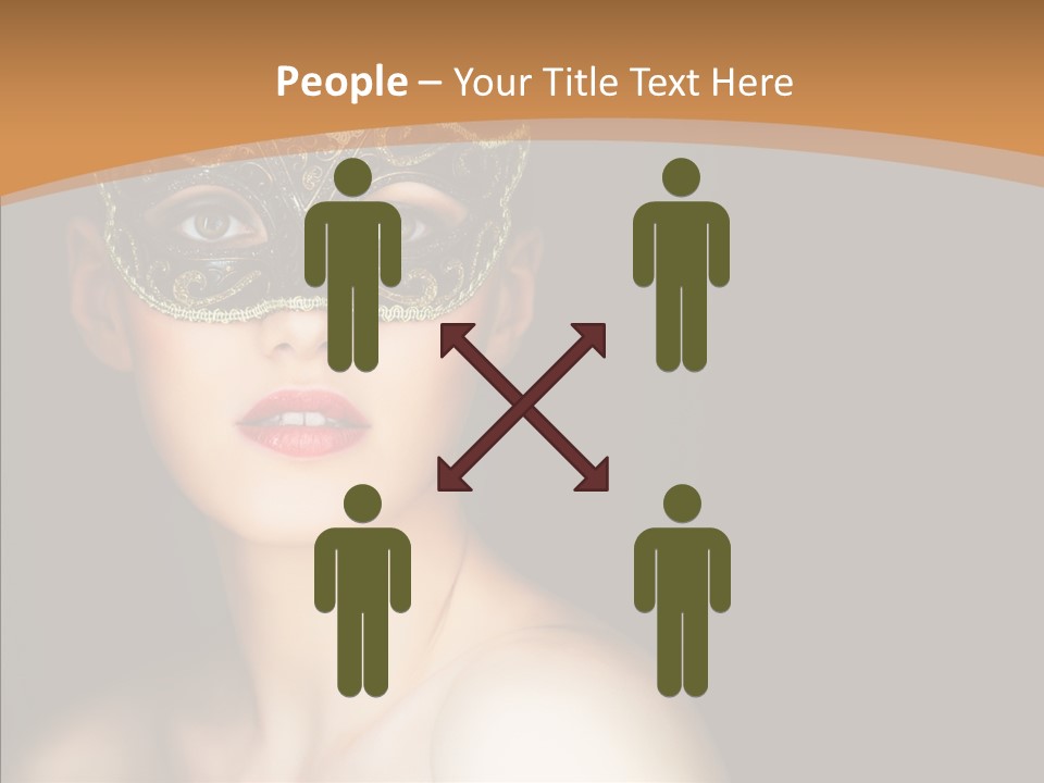 Female Carnival Party PowerPoint Template