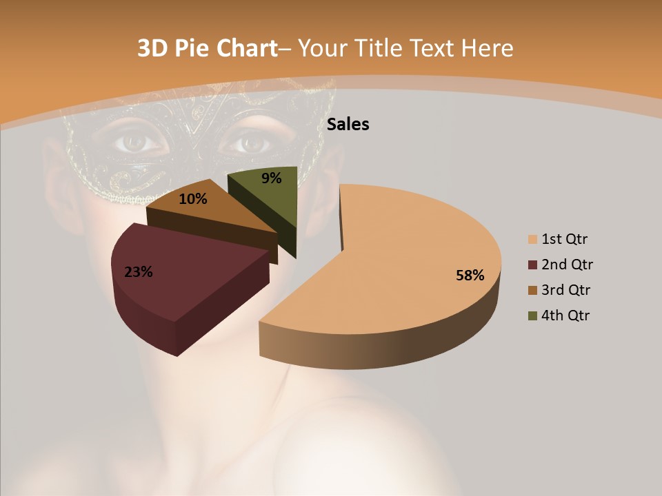 Female Carnival Party PowerPoint Template