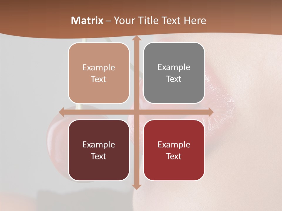 Table Trategy Office PowerPoint Template