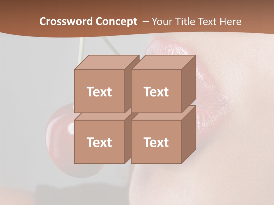 Table Trategy Office PowerPoint Template