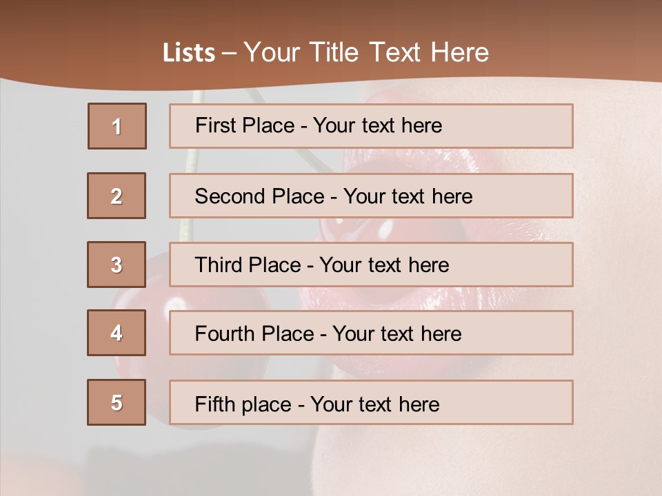 Table Trategy Office PowerPoint Template