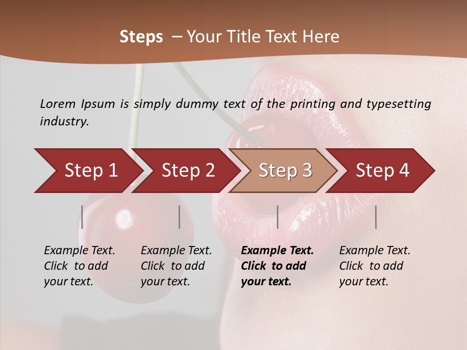 Table Trategy Office PowerPoint Template