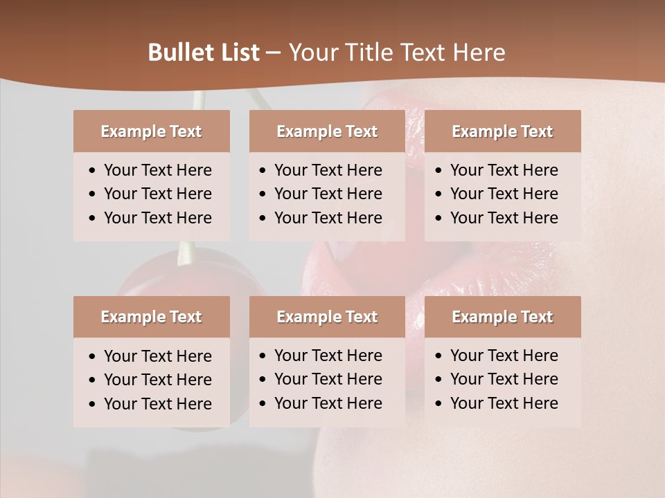 Table Trategy Office PowerPoint Template