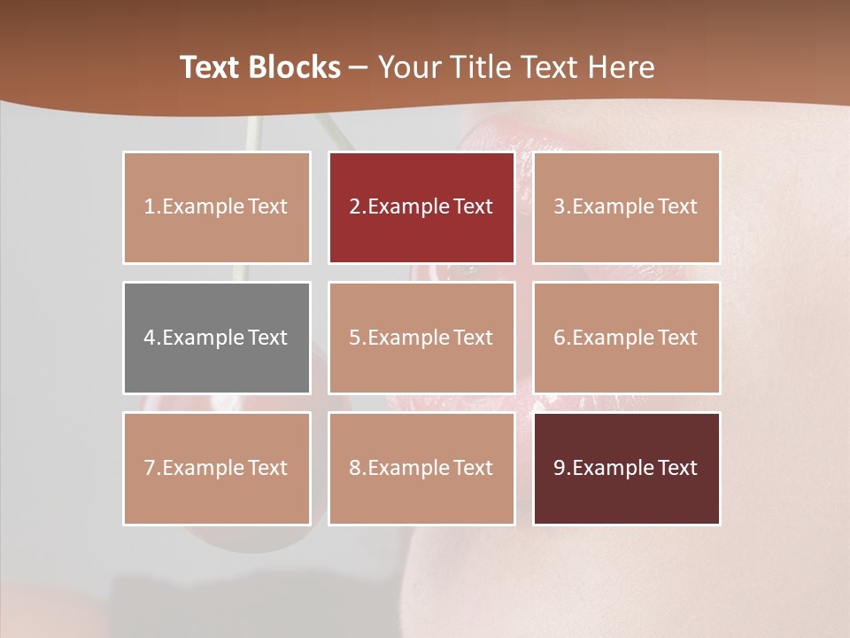 Table Trategy Office PowerPoint Template