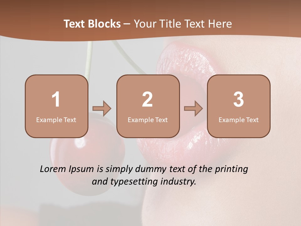 Table Trategy Office PowerPoint Template
