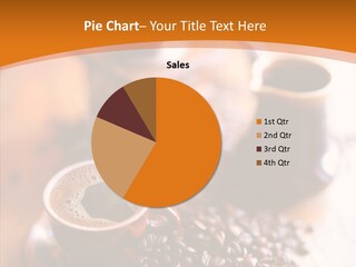 Roasted Grain Coffee Bean PowerPoint Template