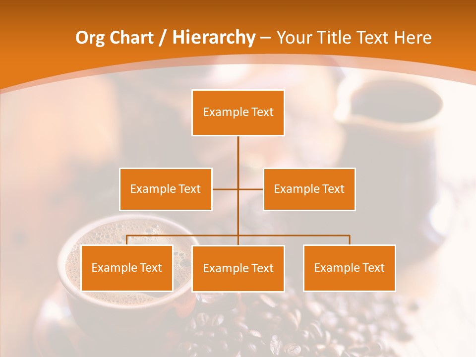 Roasted Grain Coffee Bean PowerPoint Template