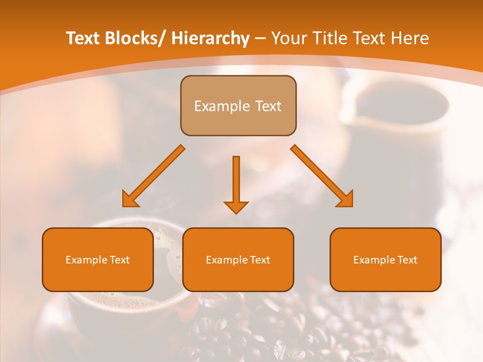 Roasted Grain Coffee Bean PowerPoint Template