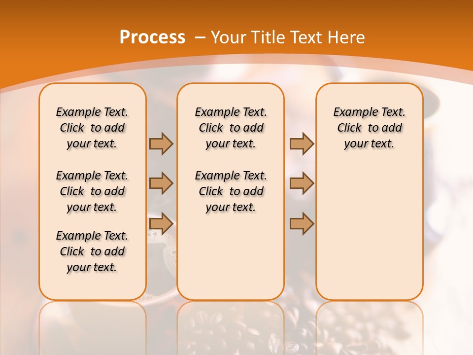Roasted Grain Coffee Bean PowerPoint Template