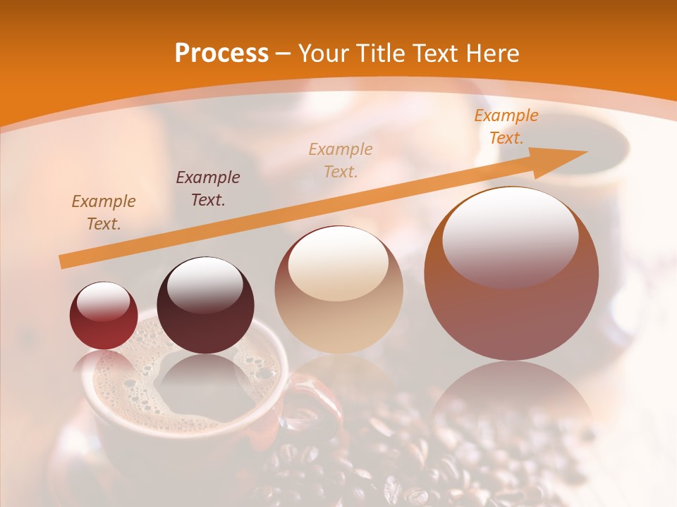 Roasted Grain Coffee Bean PowerPoint Template