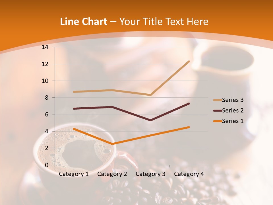 Roasted Grain Coffee Bean PowerPoint Template