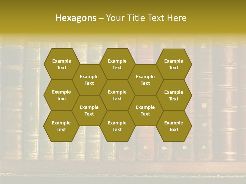 Classic Bibliophile Data PowerPoint Template