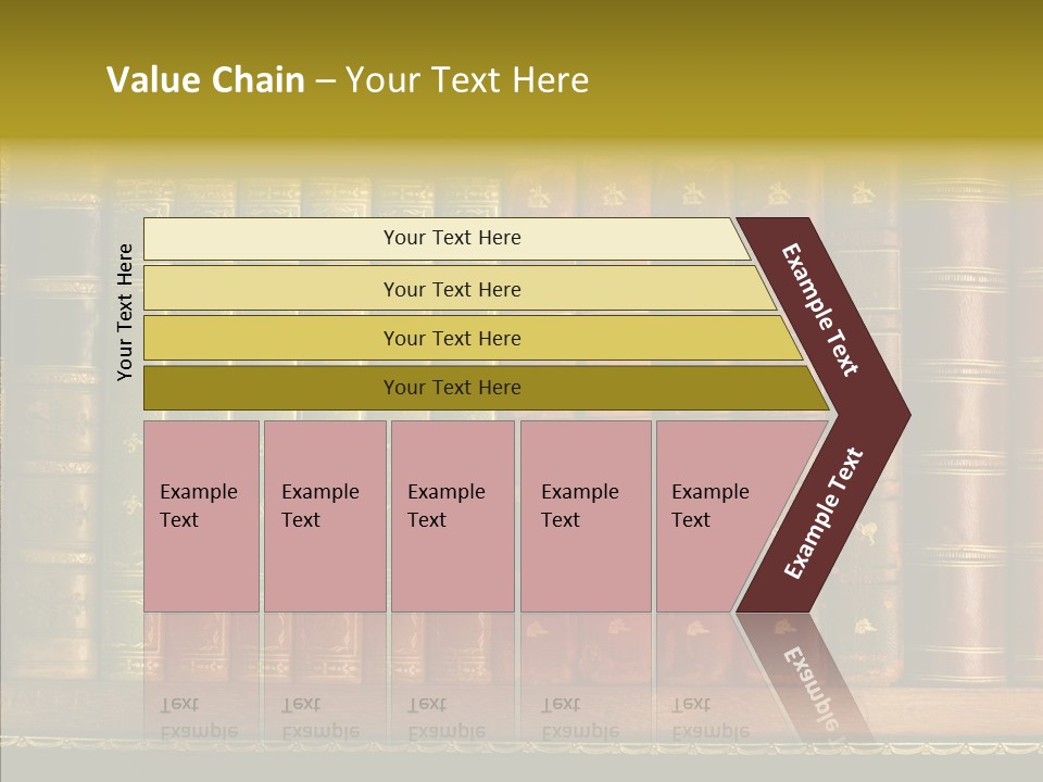 Classic Bibliophile Data PowerPoint Template